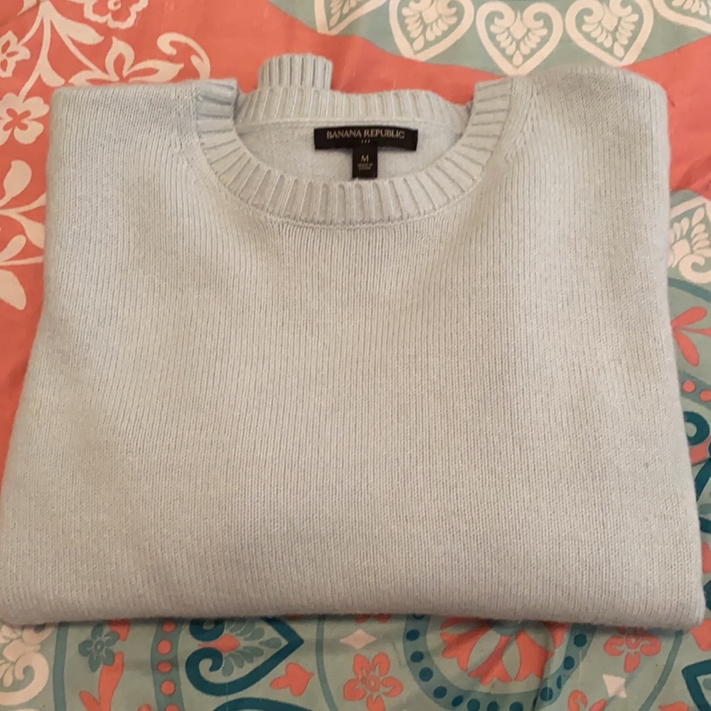 Light blue Banana Republic knitted sweater - Picture 3 of 3